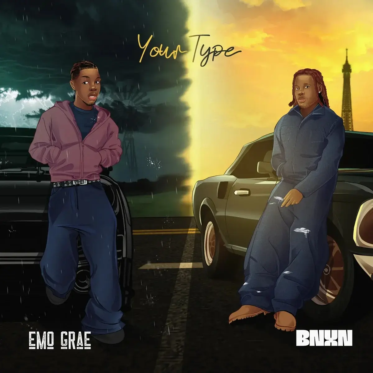 Your Type audio by EMO Grae feat. BNXN